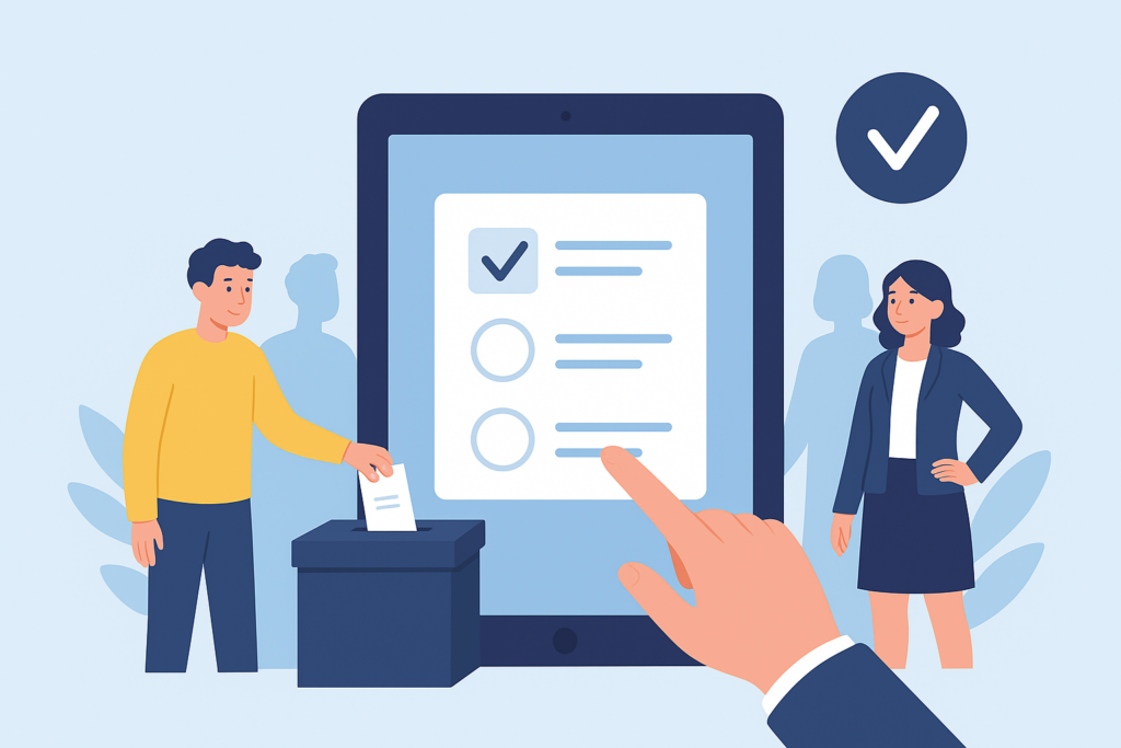 Pourquoi les associations choisissent-elles le vote électronique