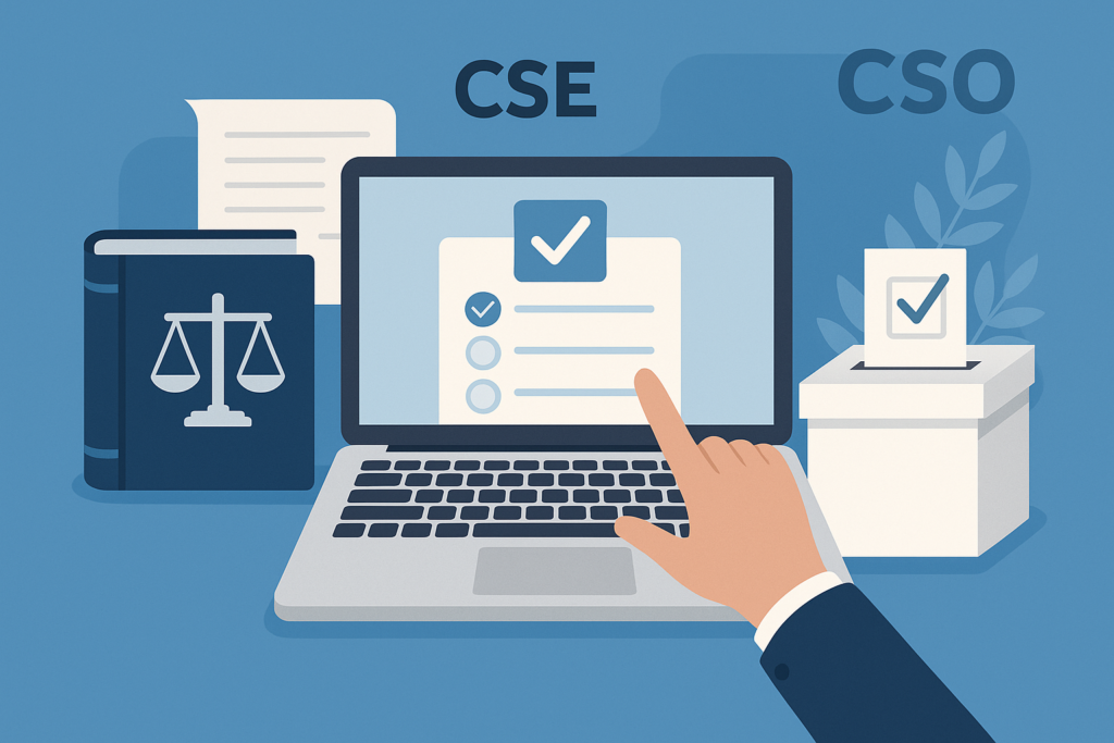 Vote électronique pour votre CSE