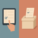 vote électronique vs papier