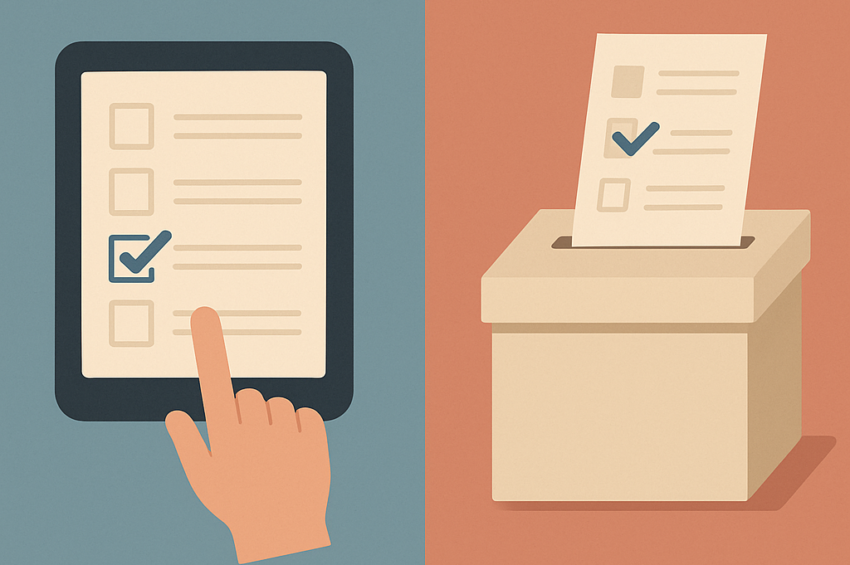 Vote électronique vs vote papier : quel système choisir pour vos élections ?