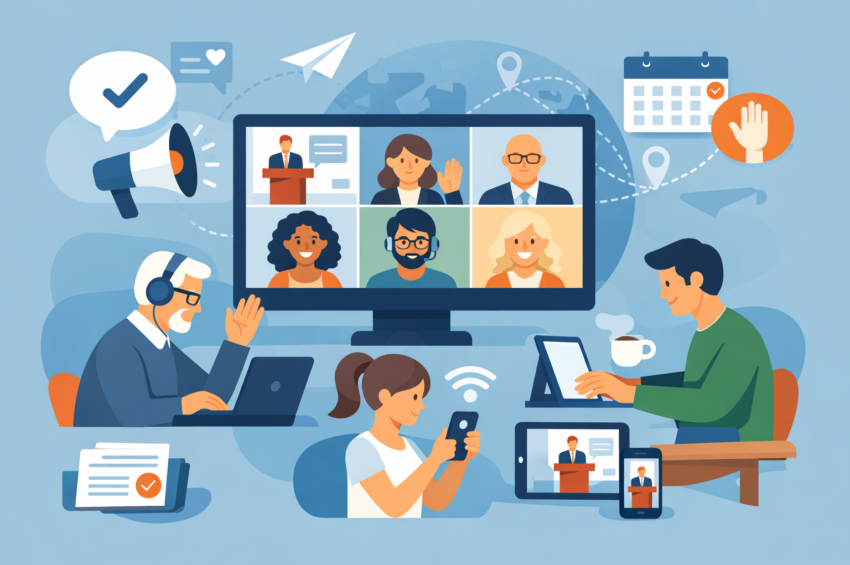 Participation à l&rsquo;assemblée générale en ligne : comment mobiliser vos membres à distance