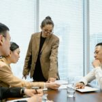 Réunion professionnelle autour de la contestation des élections CSE