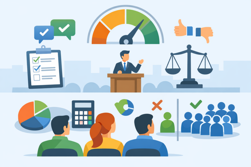 Quorum en assemblée générale : règles de quorum, calcul et majorité